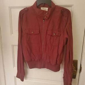 Brick Red Ashley brand size Large Light layer Jacket
